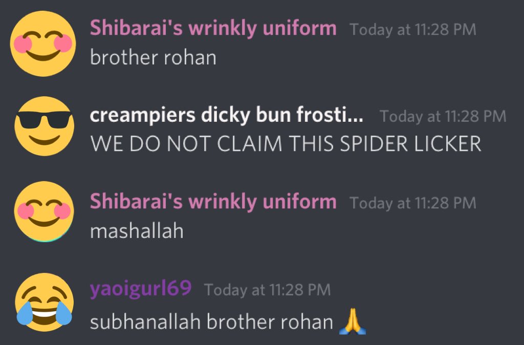 Rohan is Muslim confirmed guys lmao. https://t.co/QAp5enKgwx 