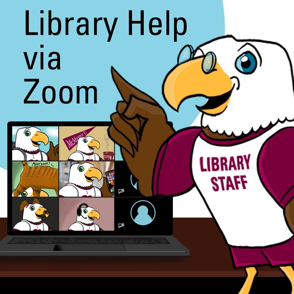 maclibraries's tweet photo. Do you have a quick question about the Library or Library-related services?
Drop by our Virtual Help Desk to receive real-time, face to (virtual) face assistance from McMaster Library staff.
Monday to Thursday, 10am - 2pm.
#WhenInDoubtGoToTheLibrary
https://t.co/1L3ppO2oYZ https://t.co/Nu2q6R0Fjr