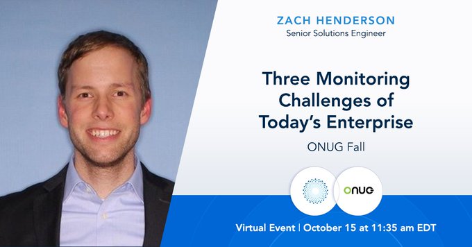 MendisElena's tweet photo. Starting NOW! 📣📣📣 Learn what the three biggest challenges are for network monitoring teams @ONUG_ . #ONUGFall #ONUGFall2020 https://t.co/GK6feYOEpe https://t.co/NG065Osknc