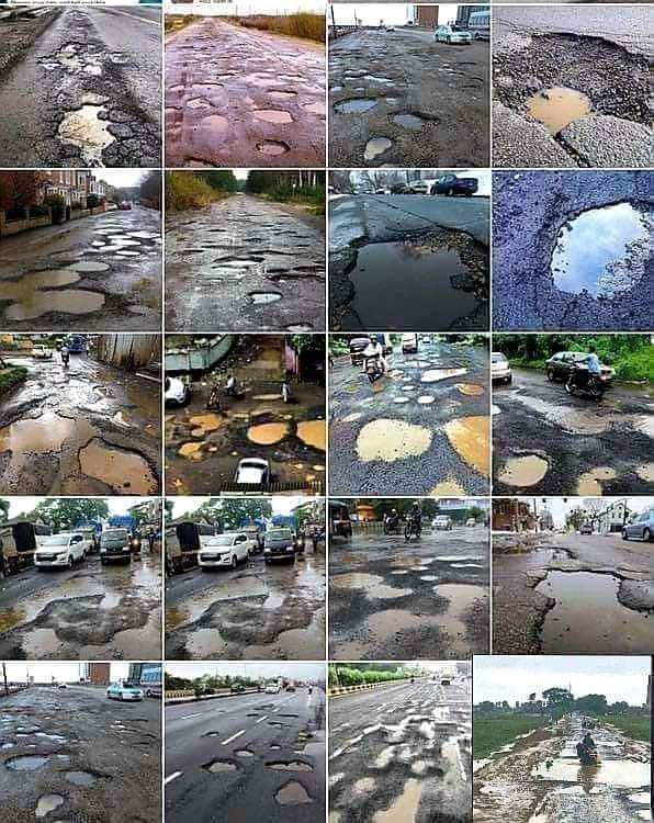 papayazz02's tweet photo. The #Zuaribridge in #Goa is not just a #bridge that connects #northgoa to #southgoa but also #Heaven(#Goa) to #Hell😠🤬
#potholes #badroads #poorroadmaintainance
#DeathTrap #GoanRoads #goatourism @goacm https://t.co/OyaLypy8aa