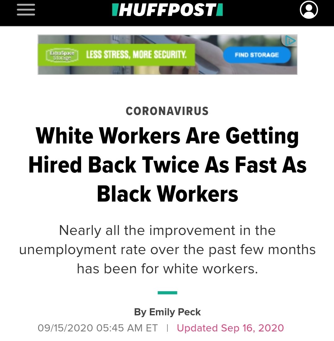 Thread: Today I'll be debunking the Trump's Platinum Plan SCAM with receipts. It's asinine to believe a 2 pg PDF when Trump's 4 yr  Nationalist record proves hostility towards the Black community. Black unemployment has skyrocketed & 41% of small businesses have closed.