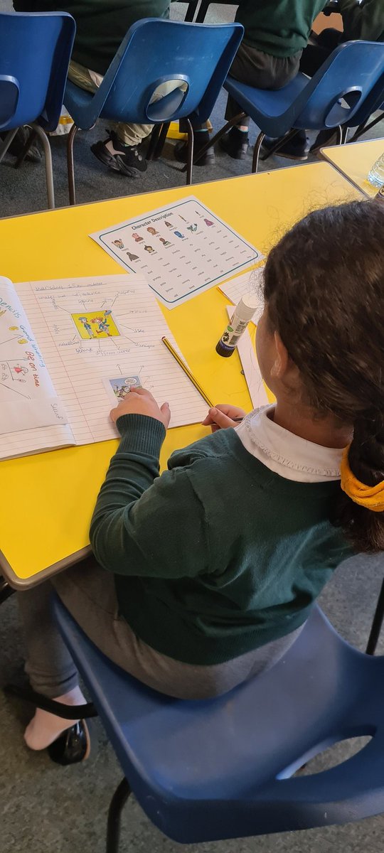 MissBegum10's tweet image. Today we made a mind map of adjectives to describe the two character- Miss Bloat and Miranda! 👧 👵#There'sASnakeInMySchool #CharacterDescription