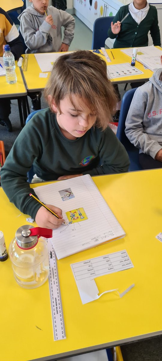 MissBegum10's tweet image. Today we made a mind map of adjectives to describe the two character- Miss Bloat and Miranda! 👧 👵#There'sASnakeInMySchool #CharacterDescription