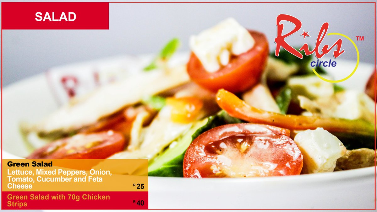 RibsCircle's tweet photo. OUR SALADS https://t.co/dNUDDTG1F8