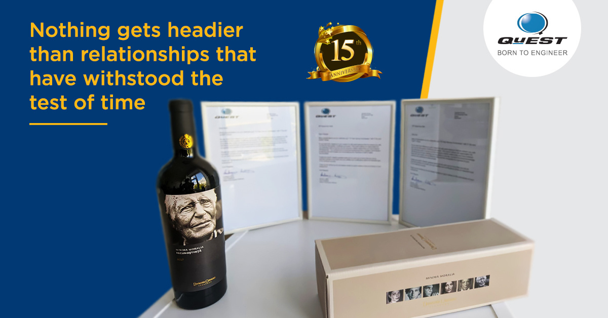 Quest_Global's tweet photo. Recently, 3 Questians from #Craiova, #Romania completed #15Years in the QuEST family. We are proud of their journeys and cherish these long relationships. We appreciate our fellow #Questians and wish them more momentous days in their journey ahead with us. #WorkAnniversary https://t.co/tETi2PQgro