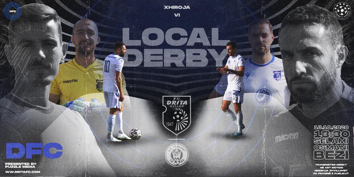 Fc Drita On Twitter Its Derby Week But Doesn T Feel Like It There Is No Beauty In The Derby Without Fans Being In The Stadium Round 6 Fc Drita Sc