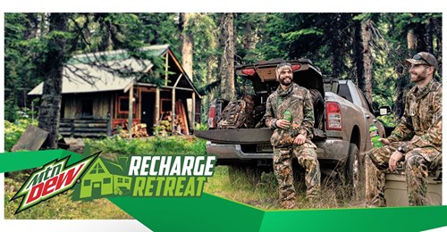939TheWolf's tweet photo. Meet DEW Out Here. Enter the @MountainDew Recharge Retreat for the chance to score a week-long escape in the wilderness. CT, NY, NJ, VT, MA, DE, PA, KY, MI, IN &amp; OH residents, 18+, with valid fishing/hunting license. Ends 10/27/20 #Ad https://t.co/cUPgbTywEa https://t.co/eHC9QgbPyg