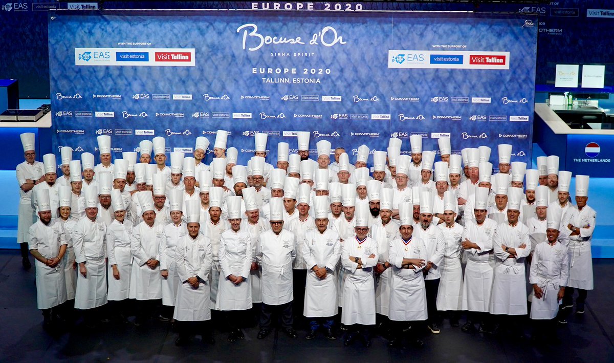 Here they are! 🤩
Such a pleasure to see all the Bocuse d'Or Europe 2020 family members together!!
What happens backstage at this amazing event?
Check out the stories to find out ;)

#BocuseDorEurope #BocuseDor #Tallinn #ChefElite #ChefCompetition