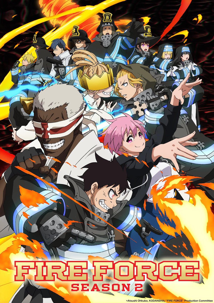 FKaimuna's tweet photo. Avouez que tout les openings de Fire Force sont des masterclass https://t.co/XVy6VzC83r