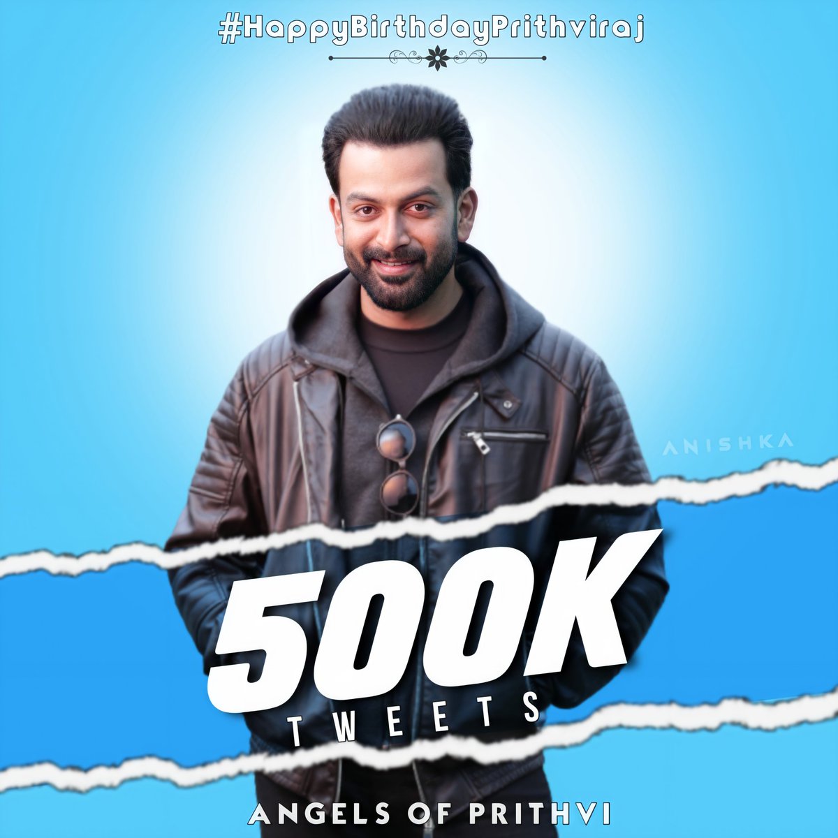 prithviangels's tweet photo. 500k+ tweets😍😍😍
Thank u all ❤
#HappyBirthdayPrithviraj
#Angelsofprithvi https://t.co/DauJOXgeAe