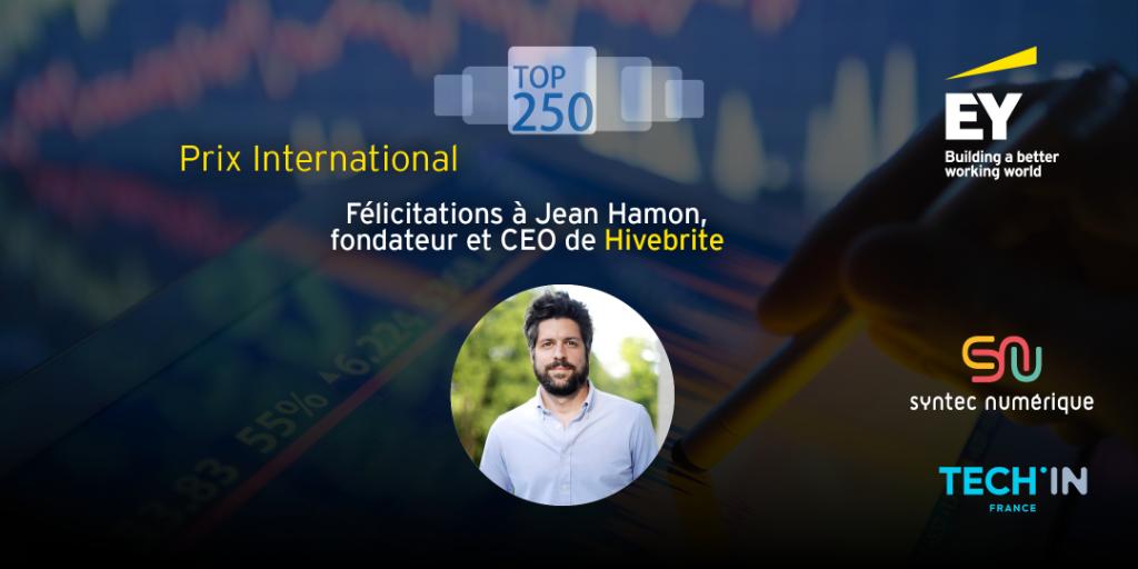 EYFrance's tweet photo. Trophée International #Top250Num : félicitations à @hivebrite et son fondateur Jean Hamon ! @syntecnumerique @TECHINFrance https://t.co/xNhtiPP7vH