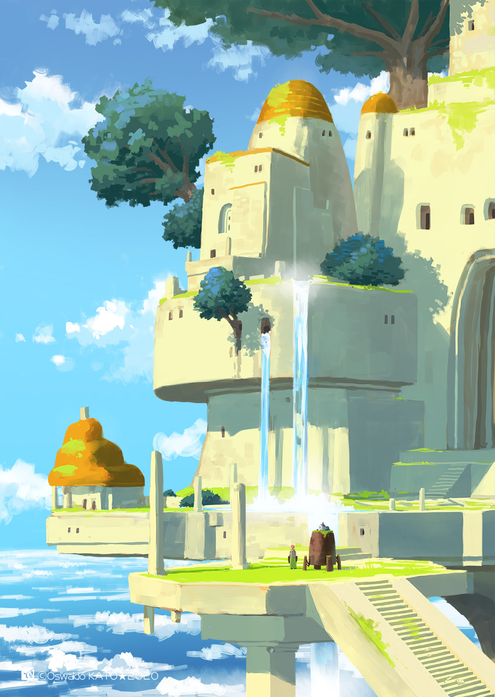 加藤オズワルド Portfolioday Hi I M Oswaldo From Tokyo Japan I Am A Illustrator Visual Development Artist Concept Artist I Love Video Games Zelda Earthbound Beginnings Ico Shadow