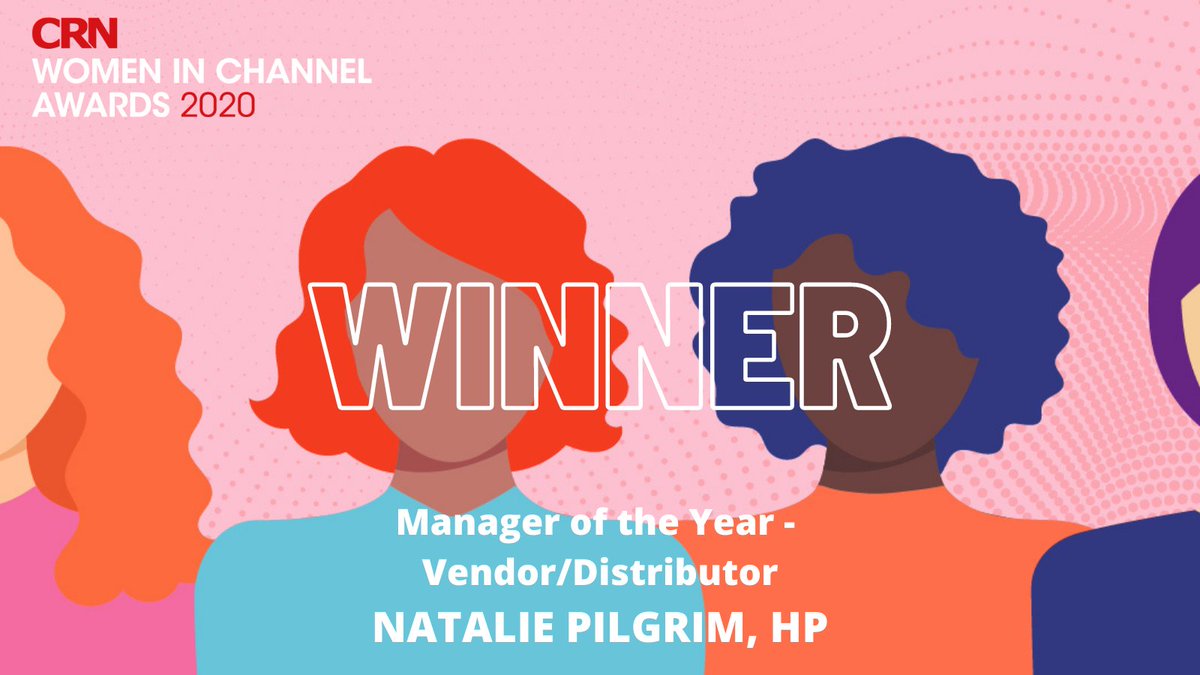 CRN_UK's tweet photo. We now move on to Manager of the Year - Vendor/Distributor, and the winner is Natalie Pilgrim from @HPUK, congrats Natalie! #WomeninChannel https://t.co/xD8WcTykRs