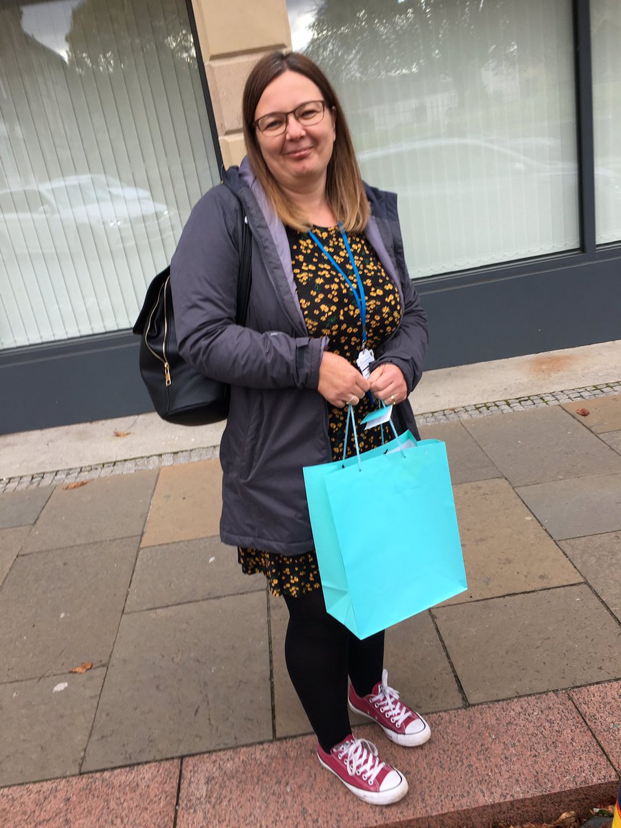 GrierAHP's tweet photo. Our AHP admin staff are core to our teams . We know all our Admin are 🌟and know the sentiment #kindness of this gift to Elaine will be shared across the teams. Elaine has been holding the fort in @EAHSCP since @FionaSmithAHP left us @Alistair_ahp #AHPsDay #AAAHP @HazelNMAHPDir https://t.co/q3oLnpFCE9