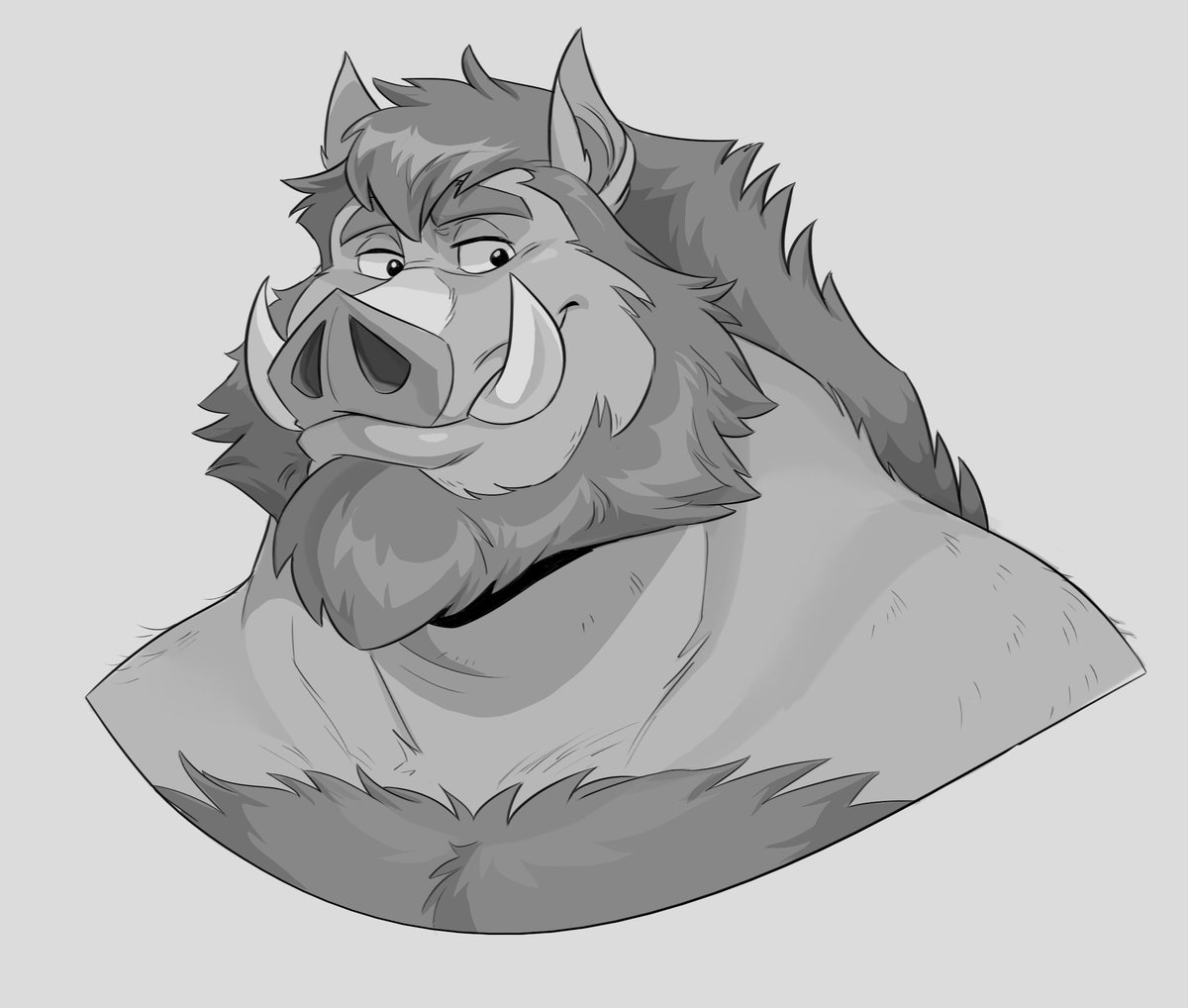 Lookit at the big boar bust I got from <a href="/thebluebear27/">Generic NewWave Band</a>!