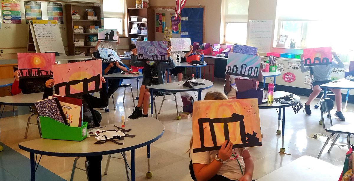 Art with Mrs. Dexter tweet media