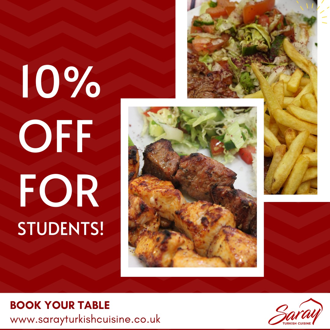 Happy #WorldStudentsDay from Saray Restaurant! 🎓