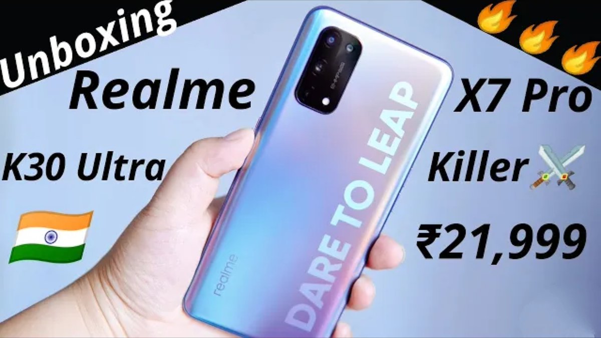 UpcomingDevices's tweet photo. Realme X7 Series . Coming Soon In India . Realme X7 . X7 Pro . Unboxing . Review .Upcoming Devices 

Video link - https://t.co/FgZypNOodk

#realme
#realmex7
#realmex7specs
#realmex7price
#realmex7launchdate
#best5gphone
#cheapest5gphone
#realmex7series
#redmik30ultra
#oneplusnord https://t.co/FmJxFRhwZ0
