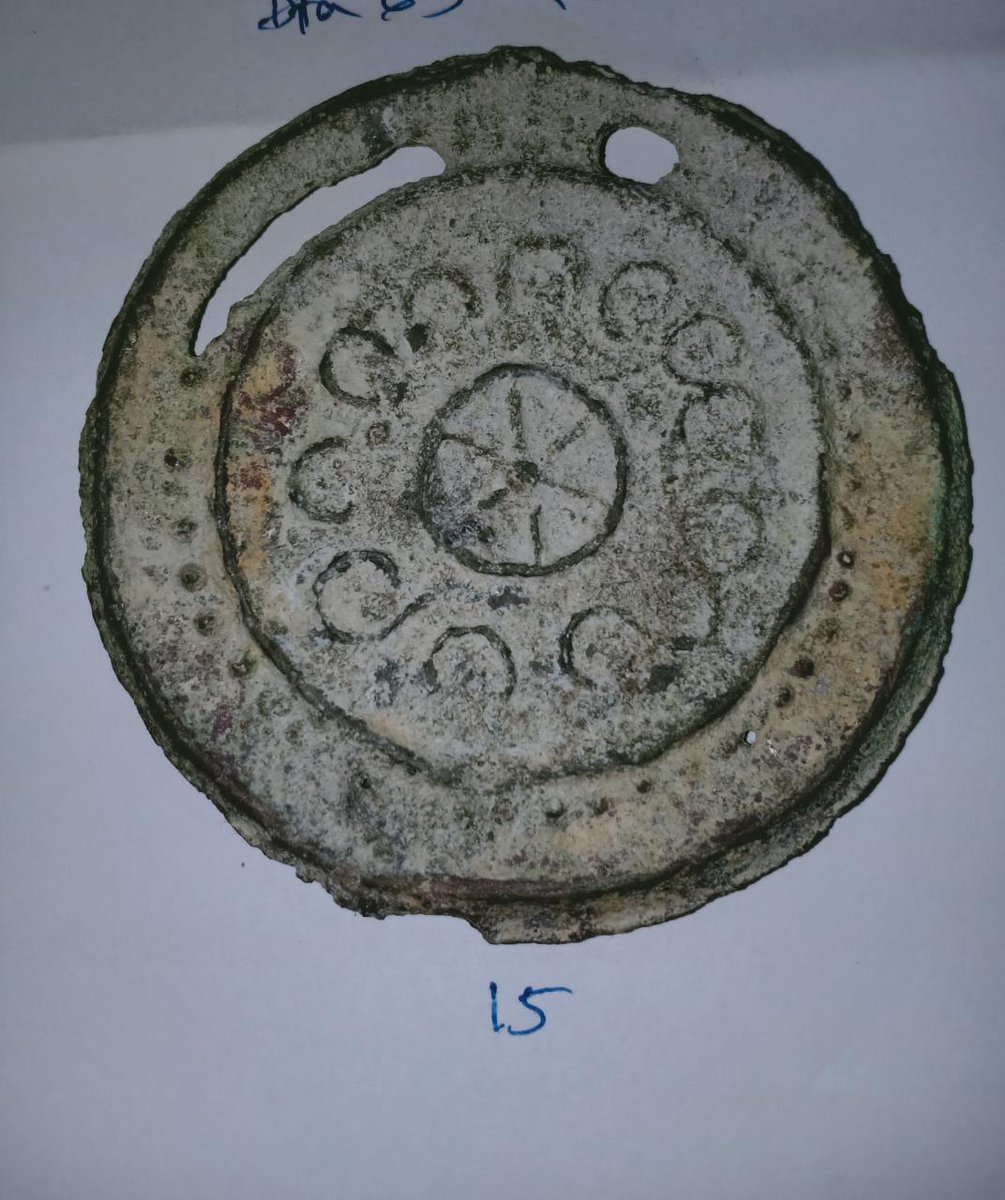 AssamMuseum's tweet photo. Today Abantika Parasor, District Museum Officer, Jorhat successfully acquired 21 Burmese coins(9 intact and 13 broken) from Sri Jitu Dutta, Sundarpur, Sivasagar, which were accidentally discovered in his  paddy field. This is the first official discovery of Burmese coins in hoard https://t.co/3EGLwvMaqK