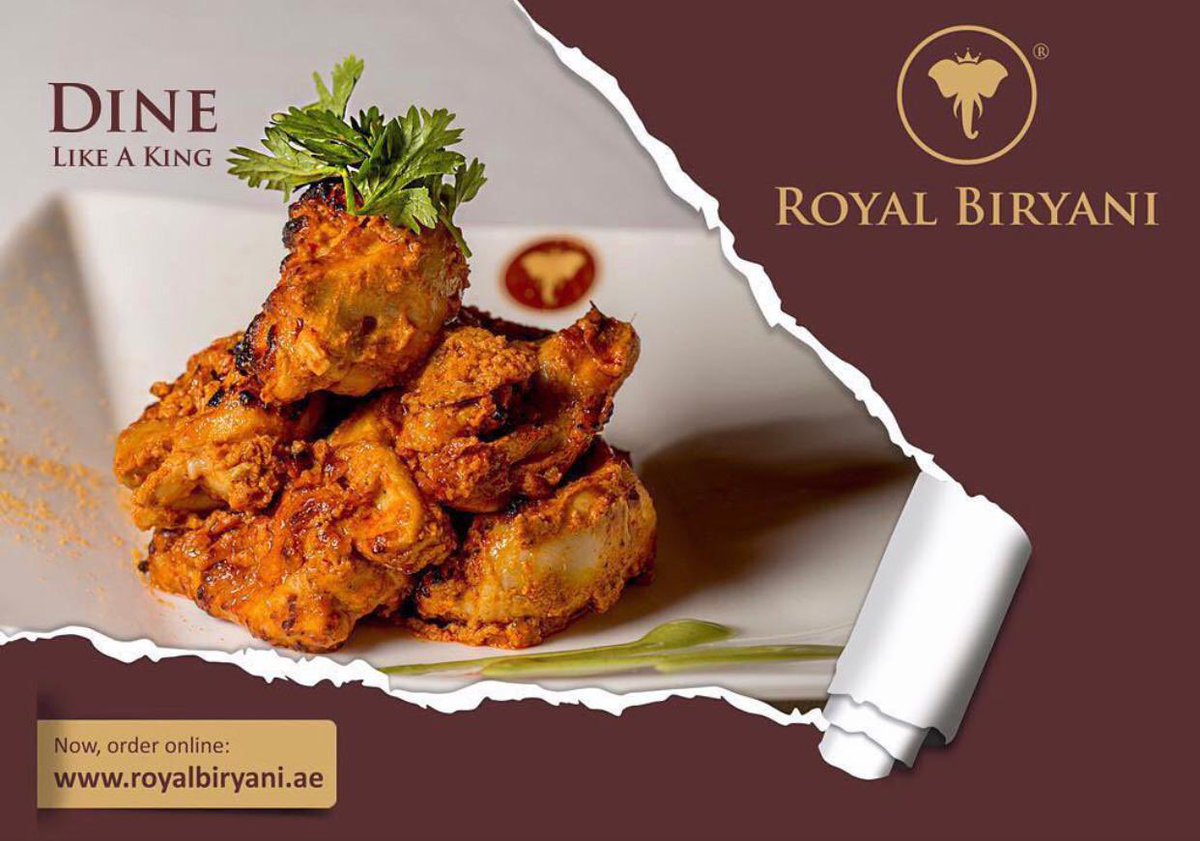 RoyalBiryani (@royalbiryaniuae) on Twitter photo Pair your favorite mocktail ๐น from our drink menu with the tantalizing Punjabi Chicken Tikka.
ูู
ุจุฅูุฑุงู ุงูู
ููุชูู ๐นุงูู
ูุถู ูุฏูู ู
ู ูุงุฆู
ุฉ ุงูู
ุดุฑูุจุงุช ูุฏููุง ู
ุน ุฏุฌุงุฌ ุชููุง ุงูุจูุฌุงุจู ุงููุฐูุฐ.
#RecipeOfTheDay #chickentikka #dinelikeaking #royalbiryani #indianfood #WeekendKaVaar #weekend Pair your favorite mocktail ๐น from our drink menu with the tantalizing Punjabi Chicken Tikka.
ูู
ุจุฅูุฑุงู ุงูู
ููุชูู ๐นุงูู
ูุถู ูุฏูู ู
ู ูุงุฆู
ุฉ ุงูู
ุดุฑูุจุงุช ูุฏููุง ู
ุน ุฏุฌุงุฌ ุชููุง ุงูุจูุฌุงุจู ุงููุฐูุฐ.
#RecipeOfTheDay #chickentikka #dinelikeaking #royalbiryani #indianfood #WeekendKaVaar #weekend