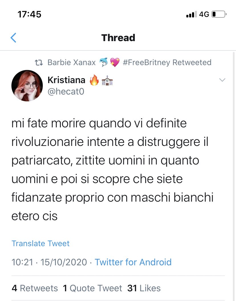 m4tchaIatte's tweet photo. breaking news: se siete femministe dovete essere lesbiche 😃 https://t.co/pUoM0wW5sy