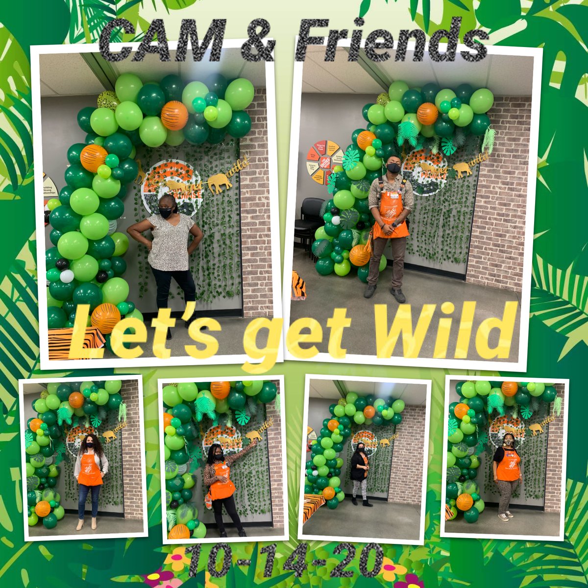 OASMLT3616's tweet photo. @3616Capital we like to get  a little wild!!! Animal theme week @jennifer_mangan @LizBillupsTHD @AlexAmoTHD @coryTHD323 @THD_HXT @CarrieNelsonTHD #CAM2020 #thankforallyoudo https://t.co/3iBryqLZxp
