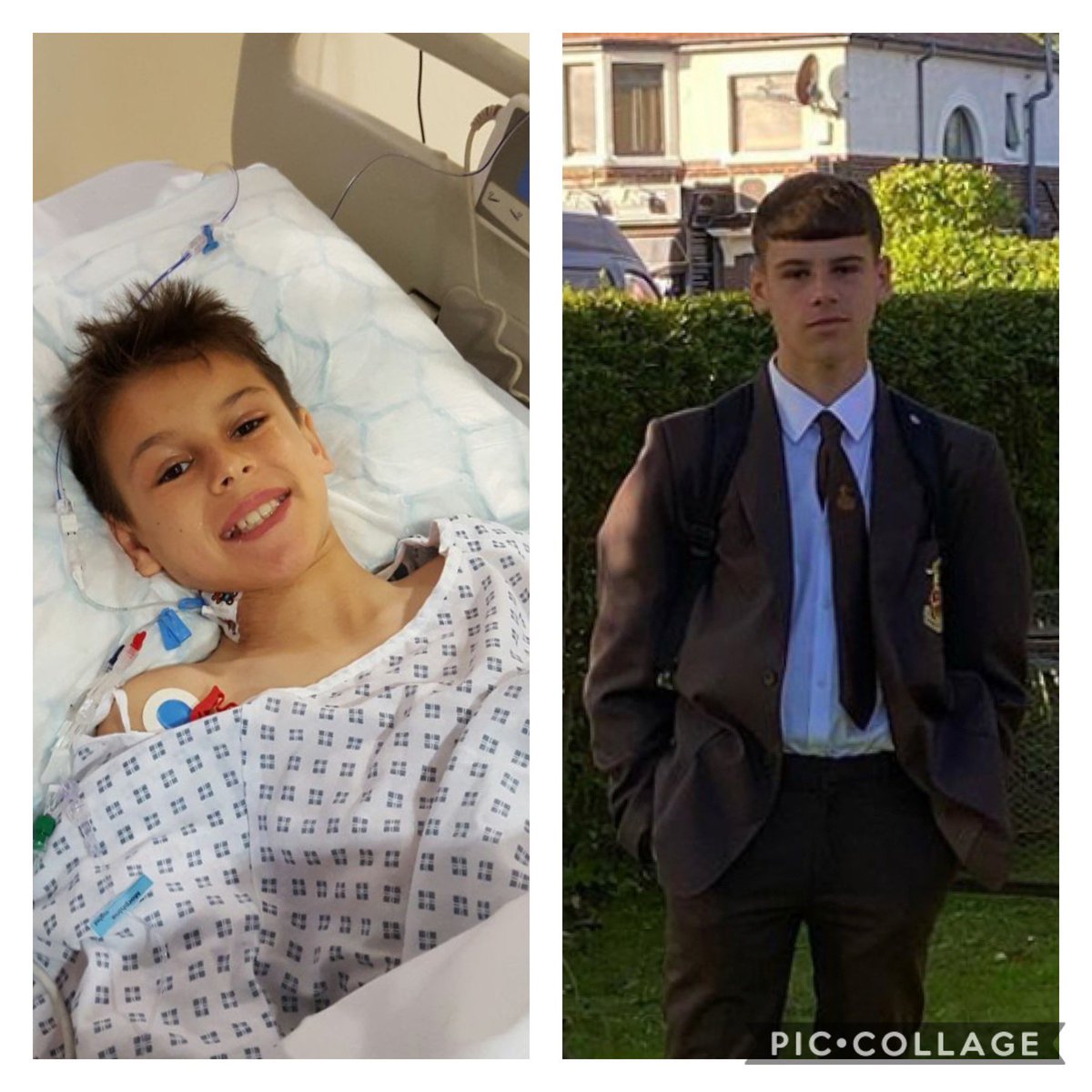 katehernen's tweet photo. 5 years ago today the amazing teams at both Manchester children’s and Manchester adults hospital changed this boys life- thank you @afshin6666 and all the team. The power of organ donation! Then versus now! #organdonation #kidneysforlife https://t.co/yZPLhg95G6