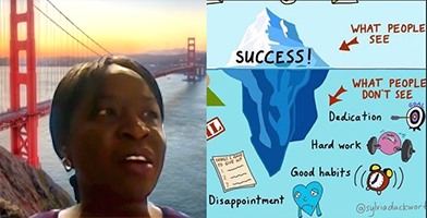 CCCOnlineEdu's tweet photo. Shernette Dunn rocks her session on the needs of culturally diverse online learners. Such passion!
Thank you, Shernette! #cccoConnect #equityandinclusion https://t.co/N29Jr88928