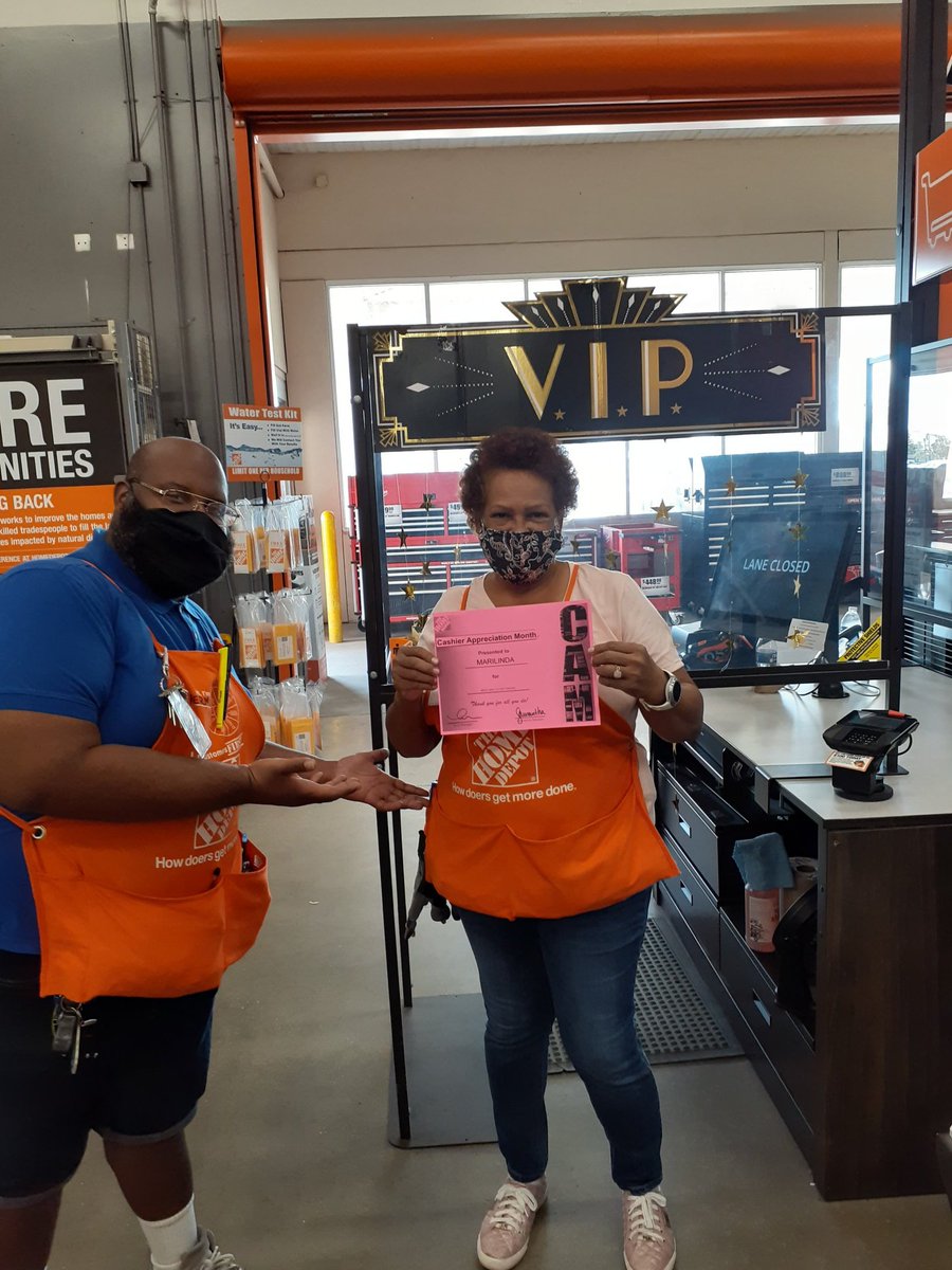 CAM2020 continues Marilinda Cashier of the Day👍 <a href="/THDSMLisa/">Lisa Holzhauser</a>  <a href="/sammie4974/">Samantha George</a> <a href="/Natalie89730922/">Natalie Infante</a>