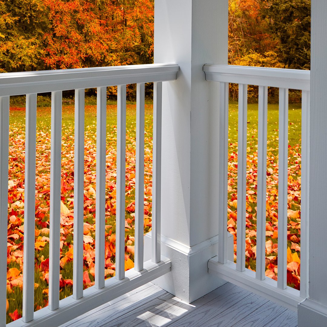 timbertechABP's tweet photo. Our railings are easy to maintain. Unlike a yard with 285 maple trees.
https://t.co/ddzNwr4bI9
#SoMuchRaking
#GetASample
#BetterTechBetterDeck
#GoAgainstTheGrain
➡ TimberTech Porch - #Oyster
➡ Classic Composite Series -
Premier Rail - #White https://t.co/hPQDlq0wyi