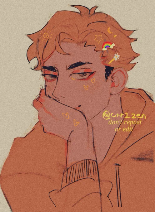 [#haikyuu] OUGHHHHU YEAHHHHH NEW ART ACCOUNT BABEYYYYYYYY greetings Twitter dot com today I offer u a miya atsumu 