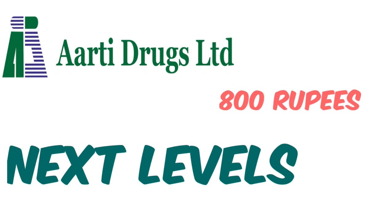 vamshisai2299's tweet photo. #StocksToTrade
#StockMarket #Trading #Stocks #TechnicalAnalysis #YouTube #YouTubeLive #NIFTY #ShareMarket #stockstowatch #StocksToTrade #StockMarketCrash2020 #StockMarketUpdate #StockTrading #Stock2020share #futureretail #AARTIDRUGS
Aarti drugs share ..
https://t.co/9wtctRAxEV https://t.co/KqaELMe3mA