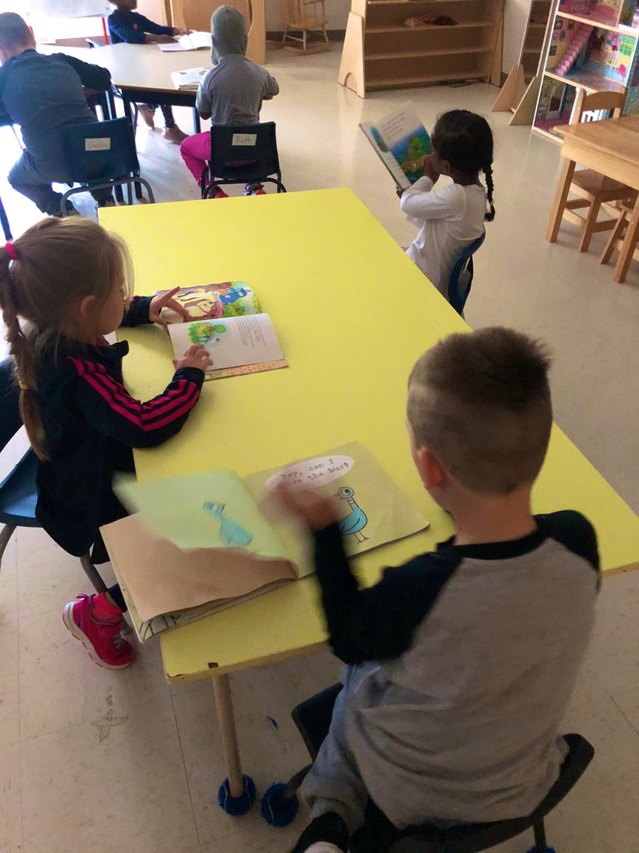 JenSkanes1's tweet photo. Building on our read-to-self time 😊 #readingdaily #Kindergartendays @standrewselem @NLESDLit #books https://t.co/ZJzuSxzkZe