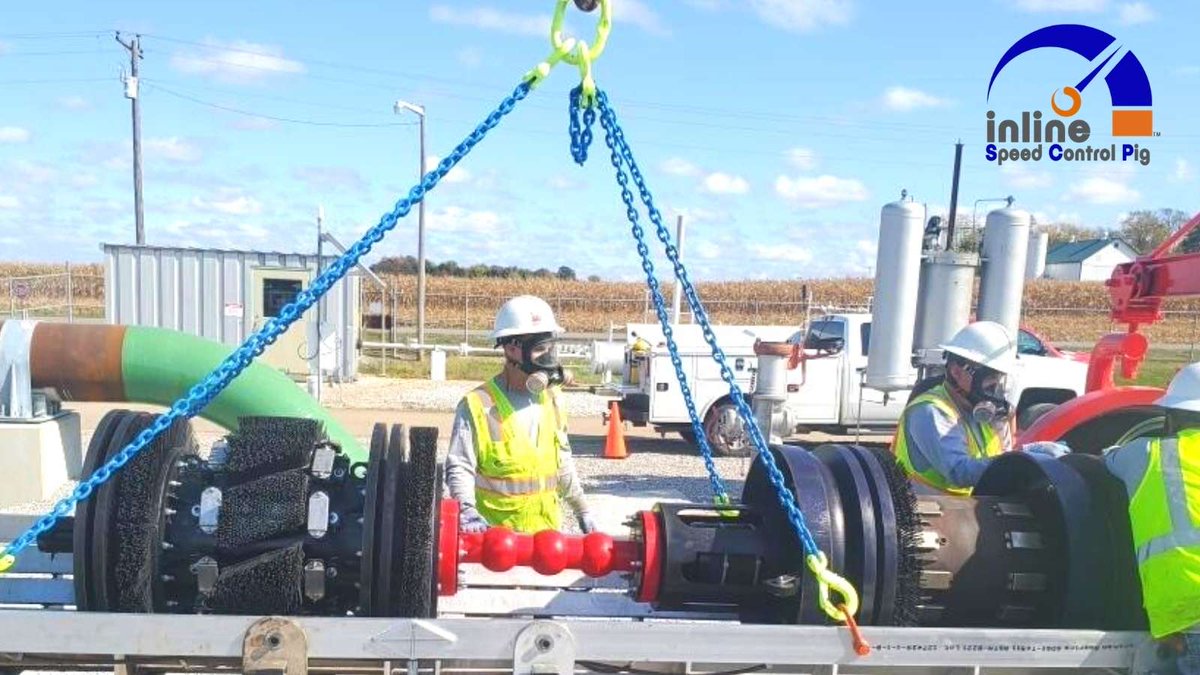 ilspigs's tweet photo. Double the mandrels. Double the cleaning power!💪 Inline's  FIRST  double towed mandrel Speed Control Pig run.  https://t.co/1UIntljhes 

#inlinepigs
#pigging
#oilandgas
#midstream https://t.co/GYuGFcOgMt