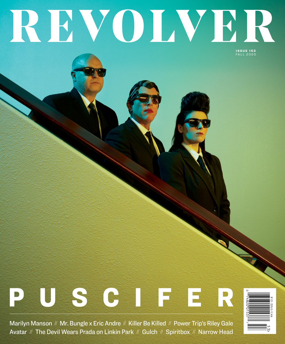 Revolvermag's tweet photo. Our Fall 2020 Issue is here, featuring cover stars Marilyn Manson, Mr. Bungle, Puscifer...
https://t.co/SmBVQXU30I
https://t.co/CIiCx213MC
https://t.co/cz2TE9Ao5z https://t.co/9MBAhdXJiZ