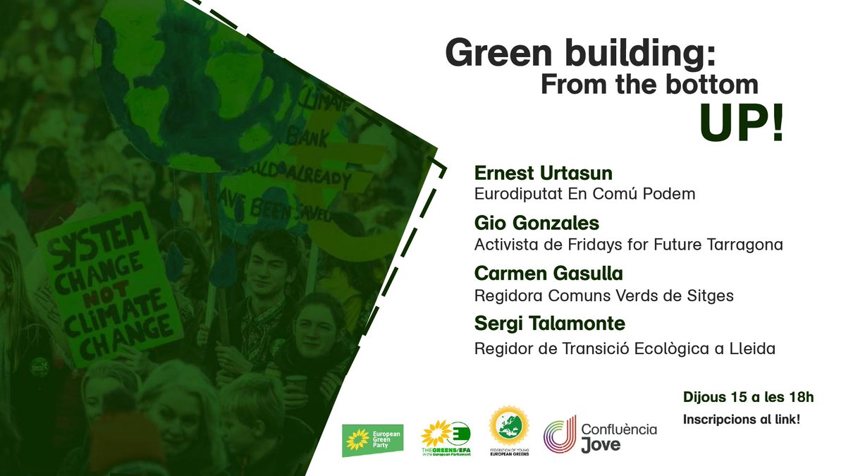 ConfluenciaJove's tweet image. 💚| En tot just 5 minuts comencem el debat #FromTheBottomUP! Les nostres ponents ja estan preparades, i vosaltres? 

⁉️Recordeu que al final del debat podreu fer les vostres preguntes!