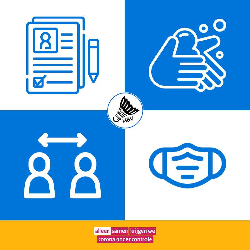 Jong en oud blijven badmintonnen. Om dat veilig en gezond doen, gelden aangepaste regels. Ken jij ze al? 🏸  bit.ly/33Xxl73