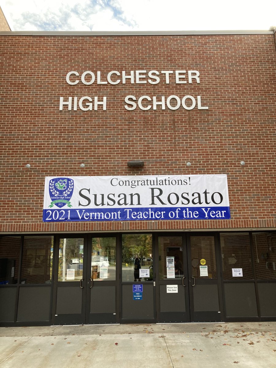 Colchester High School (@CHSLakersVT) on Twitter photo 2020-10-15 15:57:56