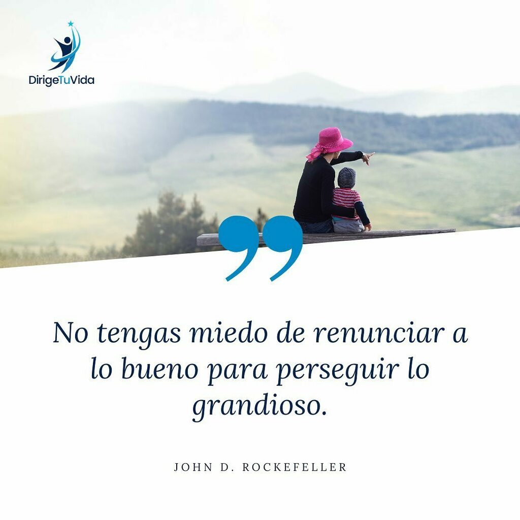 🔹”No tengas miedo de renunciar a lo bueno para perseguir lo grandioso.” — John D. Rockefeller
.
.
.
.
.
#dirigetuvida #productividad #emprender #emprendedores #habitos #altorendimiento #proyectos #tareas #rendimiento #objetivos #impacto #positividad … instagr.am/p/CGXlx3Tnv-8/