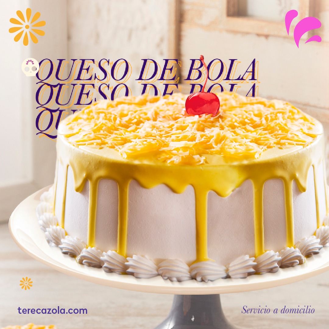 Arriba 64+ imagen pastel de queso bola Abzlocal.mx