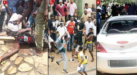 thechefslim's tweet photo. DHQ threatens to deal with thugs disrupting #EndSARS protests 

Click link to read more....https://t.co/OBGwpmYml9 via @fastloadedng https://t.co/RjysNOKShs