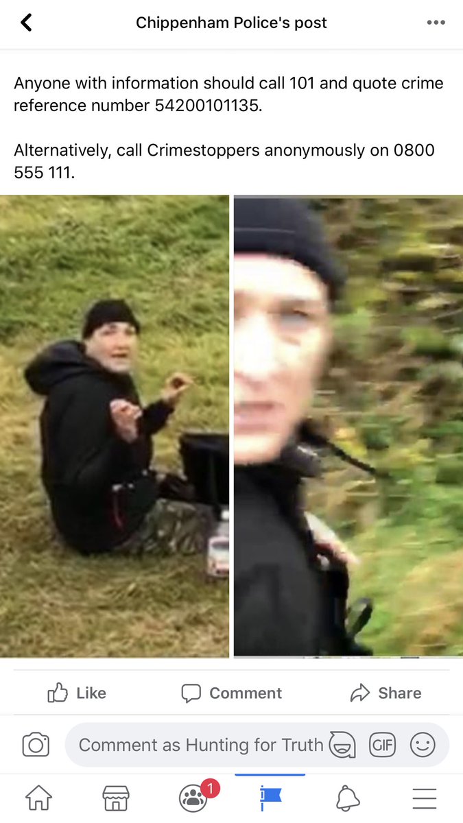 Appeal for information after a Hunt Sab punched a lone female farmer in the face. facebook.com/26039454402516…