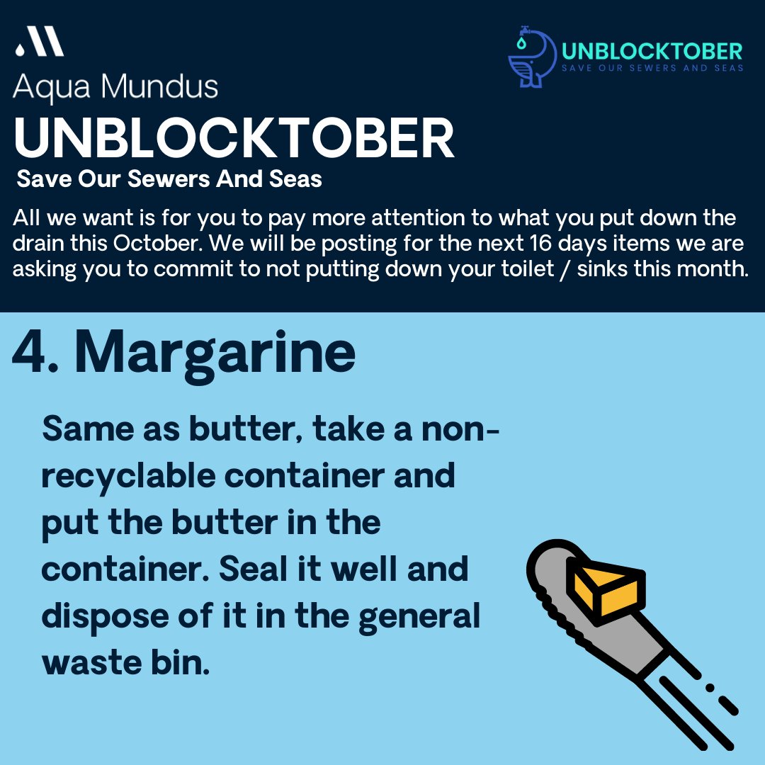 AquaMundusUK's tweet photo. Supporting @unblocktober  is a natural fit for us because of our shared goal of protecting the environment. Head over to https://t.co/RcRor9Aw6D to find out more about Unblocktober and how you can help save our sewers and seas.

#DrainManagement #AquaMundus #GreaseManagement https://t.co/4rgs4Pwp2K