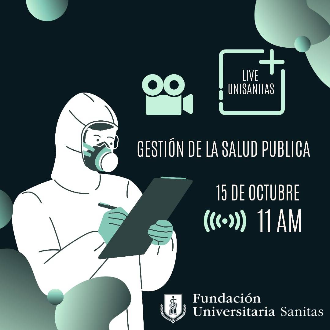 UNISANITAS1's tweet photo. Ingresa a nuestros #LIIVEunisanitas y conoce el #impacto que genera un especialista en Gestión de la Salud Pública en el #sistemadesalud en Colombia.

Ingresa ya a  https://t.co/ZE39od2FLm https://t.co/KPr2OOgZQ3