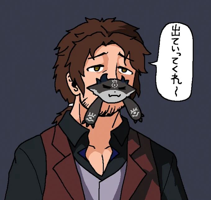 鼻に住んじゃう悪魔
 #でびるさまにささげるえ #デラスのお品書き 