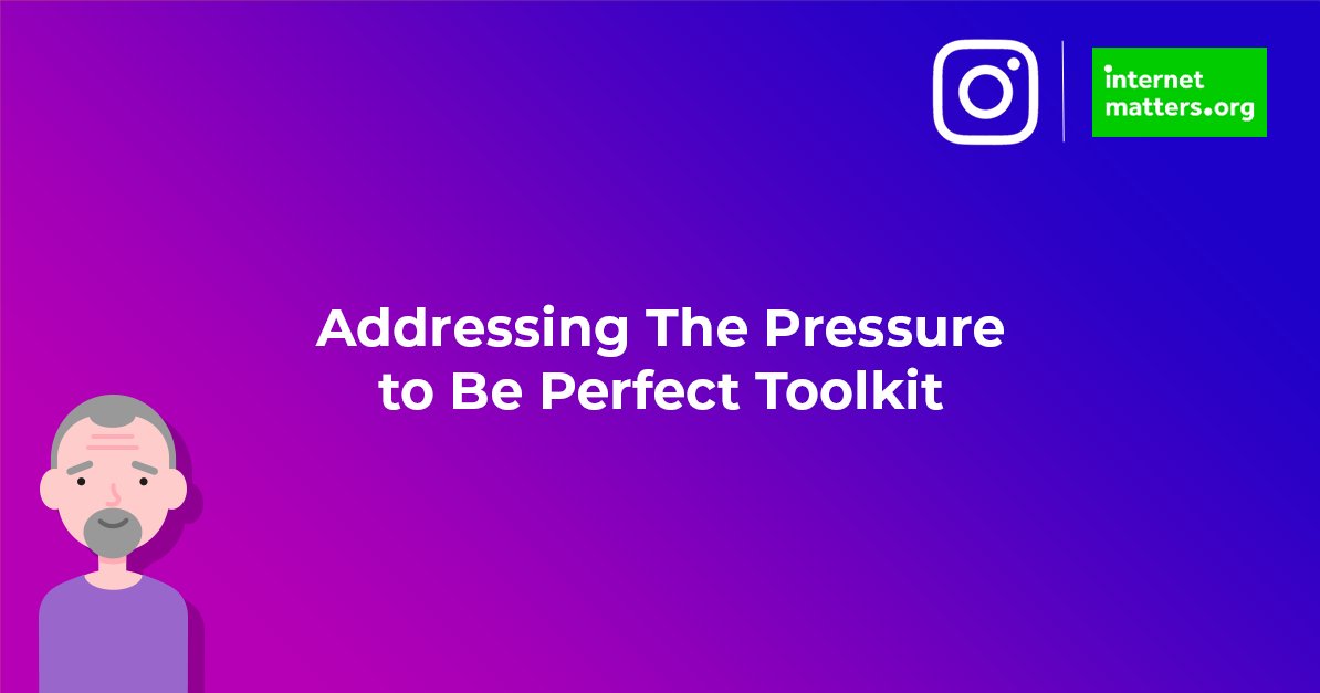 IM_org's tweet photo. Addressing the Pressure to be Perfect toolkit โ for parents. Explore to support young people facing the pressures of the world today: https://t.co/ewlcz1SMZG #peerpressure #socialmedia https://t.co/lAc6yCyYFB