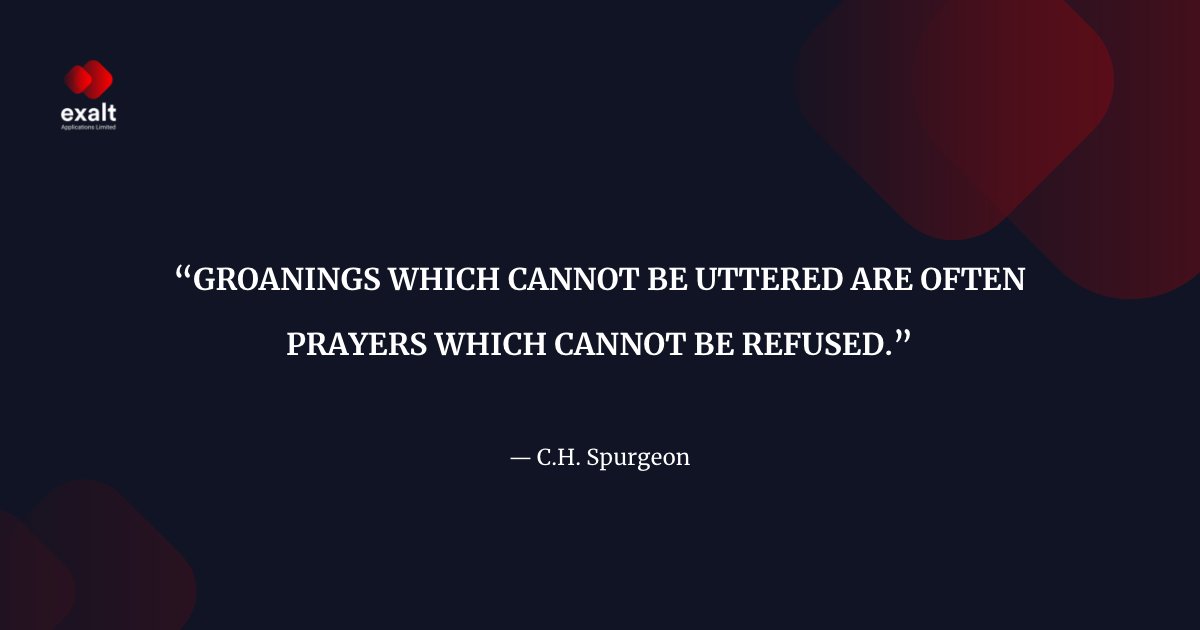 ExaltChurches's tweet photo. Silence is inefficient. Always make your thoughts and worries known unto the Lord by the means of Prayer.

#ExaltDaily https://t.co/8CYzPdT1aL
