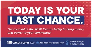 PolkBrosFdn's tweet image. Today is our last chance to get counted in the 2020 Census, so our communities have what they need to succeed for the next ten years. Fill out the Census today at 2020Census.gov. 

#MakeILCount #ILCountMeIn2020 #GetCounted