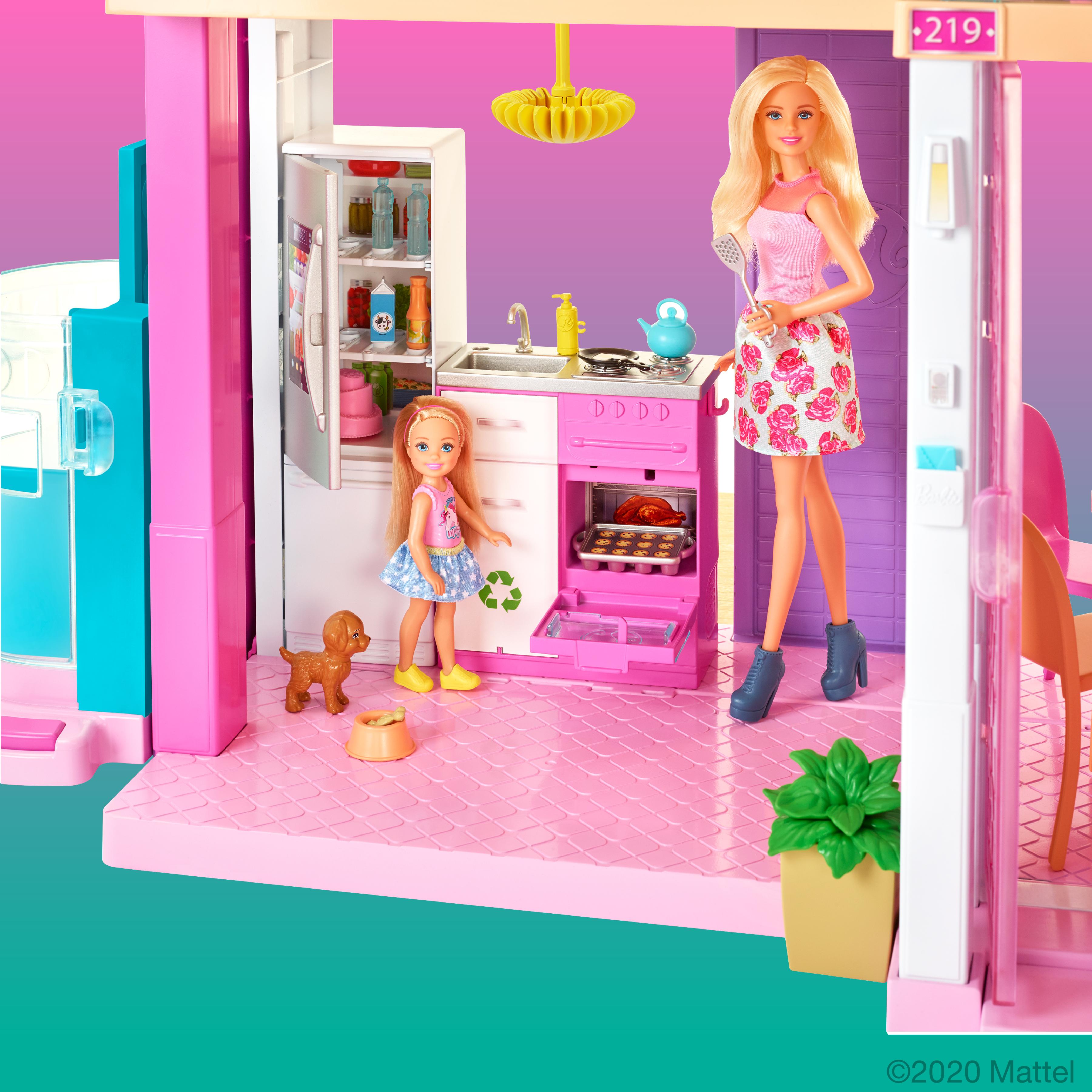 Big Barbie Dreamhouse Dollhouse (2020), Dollhouse for Girls