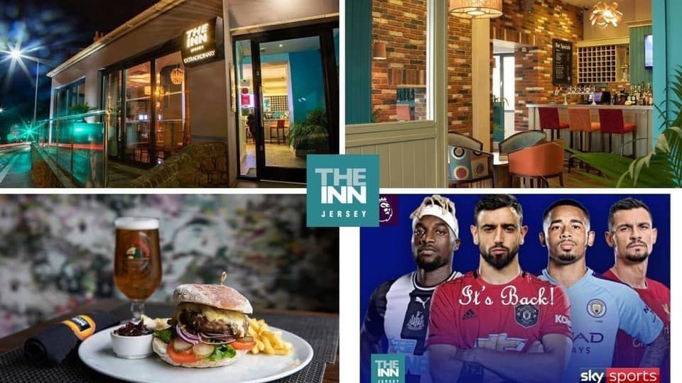 theinnjersey's tweet photo. Want to watch the big matches with a few drinks this weekend? All the best of Sky &amp; BT Sports showing in our Bar - always a warm welcome. https://t.co/VjU25Opslt
